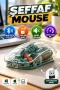 Şeffaf Kablosuz Mouse – Bluetooth ve 2.4G USB, Sessiz Tıklama, 1000-2400 DPI
