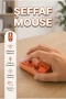 Şeffaf Kablosuz Mouse Bluetooth ve USB Destekli Sessiz Tıklamalı Ergonomik Tasarım