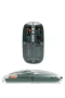 Şeffaf Tasarımlı Bluetooth ve USB Kablosuz Mouse 1000-2400 DPI Sessiz Tıklama