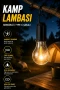 Sensörlü Asılabilir LED Kamp Lambası – Type-C Şarjlı Suya Dayanıklı