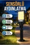 Sensörlü Dış Mekan LED Aydınlatma Hareket Algılamalı Duvar ve Bahçe Lambası