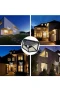 Sensörlü Güneş Enerjili 100 LED Duvar Lambası IP65 PIR Hareket Sensörlü