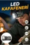 Sensörlü Şarjlı LED Kafa Feneri – Manyetik Eller Serbest