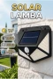 Sensörlü Solar LED Bahçe Lambası Geniş Açılı Dış Mekan Aydınlatma Duvar Tipi