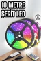 Smart Şerit LED 10 Metre Kumandalı USB Destekli Renkli Aydınlatma
