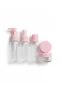 5 Parça Seyahat Tipi Kozmetik Dolum Seti – 30 ml Şişe ve Krem Kapları