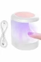 Seyahat Tipi Mini UV LED Oje Kurutucu 16W Taşınabilir Protez Tırnak Kurutma Cihazı
