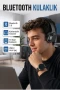 Siyah Bluetooth 5.0 Kulaklık – 18 Saat Kullanım, USB-C Hızlı Şarj ve Katlanabilir Tasarım