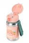 Skip Hop Zoo Pipetli Paslanmaz Çelik Suluk 350 Ml Kedi