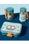 Skip Hop Zoo Pipetli Paslanmaz Çelik Suluk 350 Ml Robot