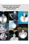 Katlanabilir 5 Kanatlı Solar LED Kamp Lambası – 45 LED 2400mAh IP65