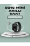 SQ-16 Mini Series 10 Akıllı Saat – Silikon, Metal ve Deri 3 Kordonlu Bileklik Seti