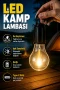 Su Geçirmez Şarjlı LED Kamp Lambası – Işık Sensörlü ve Type-C Girişli