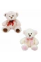 Sunman Kurdaleli Oturan Sevimli Peluş Ayı 30 Cm