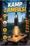 Taşınabilir Askılı LED Kamp Lambası Type-C Şarjlı Bahçe ve Ortam Aydınlatma