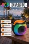 Taşınabilir RGB Bluetooth Hoparlör – 360° Stereo Ses, 1200 mAh Batarya, 8 Saat Kullanım