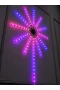 RGB Fireworks LED Telefon Kontrollü Çok Renkli Dekoratif Duvar Aydınlatması