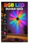 Telefon Kontrollü RGB LED Duvar Işığı – Dekoratif Aydınlatma