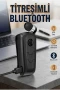 IP67 Su Geçirmez LED Işıklı Kablosuz Bluetooth Hoparlör Kırmızı Renk