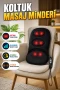 Titreşimli Masaj Minderi Isıtmalı 3 Motorlu 9 Modlu Ayarlanabilir Masaj Pedi