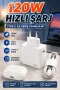 Type-C 120W Mi Turbo Hızlı Şarj Adaptörü Akıllı Çipli Kablo Dahil