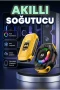Type-C Girişli AI Modlu Dijital Ekranlı Telefon Soğutucu RGB