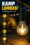 Type-C Şarjlı LED Kamp Lambası – Askılı Taşınabilir Sıcak Işık