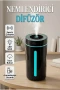 Ultrasonik Aromaterapi Difüzör – LED Işıklı, USB Girişli ve Sessiz Nemlendirici