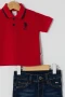 U.s Polo Bebek 2li Takım Usb2627 Kırmızı