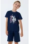U.s. Polo Bermuda Takım Us2406-4 Lacivert