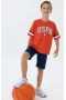 U.s. Polo Bermuda Takım Us2433-4 Kırmızı