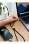 240W PD Destekli 3ü 1 Arada USB Çoklu Şarj Kablosu