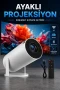 Full HD 4K Uyumlu Projeksiyon – 130 İnç Ekran, 160 ANSI, Kablosuz Aktarım, HDMI ve USB