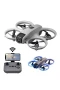 Uzaktan Kumandalı Mini Drone HD Kameralı LED Işıklı Çift Bataryalı