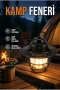 Retro Tasarımlı Uzun Ömürlü Bataryalı Outdoor LED Kamp Lambası