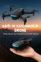 Katlanabilir WiFi FPV Drone – 4K Kamera, Yükseklik Sabitleme ve 360° Takla