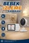 WiFi’siz Gece Görüşlü Yakınlaştırmalı Bebek İzleme Kamerası Çift Yönlü Sesli