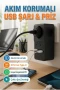 Winnboss Akım Korumalı Priz 4 USB Portlu Termal Koruma PC Gövde