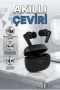Yapay Zeka Çeviri Destekli TWS Bluetooth Kulaklık – ANC ve ENC