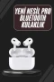 Pro Bluetooth Kulaklık Dokunmatik Kontrollü Android iOS Uyumlu Kablosuz Kulaklık