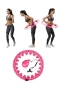 Ayarlanabilir 24 Parça Akıllı Hula Hoop – 680 Gr Ağırlık Bilyeli Masaj Halkalı Spor Çemberi