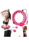 Ayarlanabilir 24 Parça Akıllı Hula Hoop – 680 Gr Ağırlık Bilyeli Masaj Halkalı Spor Çemberi