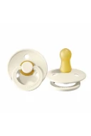 Bibs Colour Kauçuk Emzik 0-6 Ay Ivory