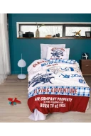 Cotton Box Junior Nevresim Takımı Tek Kişilik Flying Gri