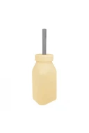 Oioi Şişe + Pipet 200 Ml Mellow Yellow / Powder Grey