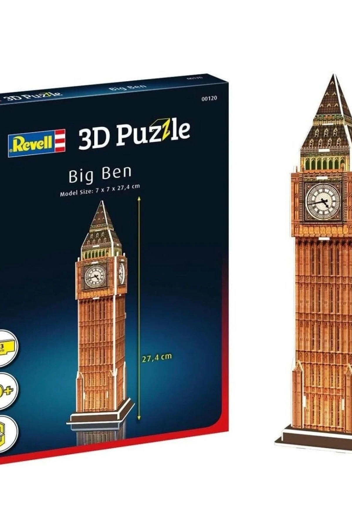 00120 Revell 3D Puzzle Big Ben 13 parça
