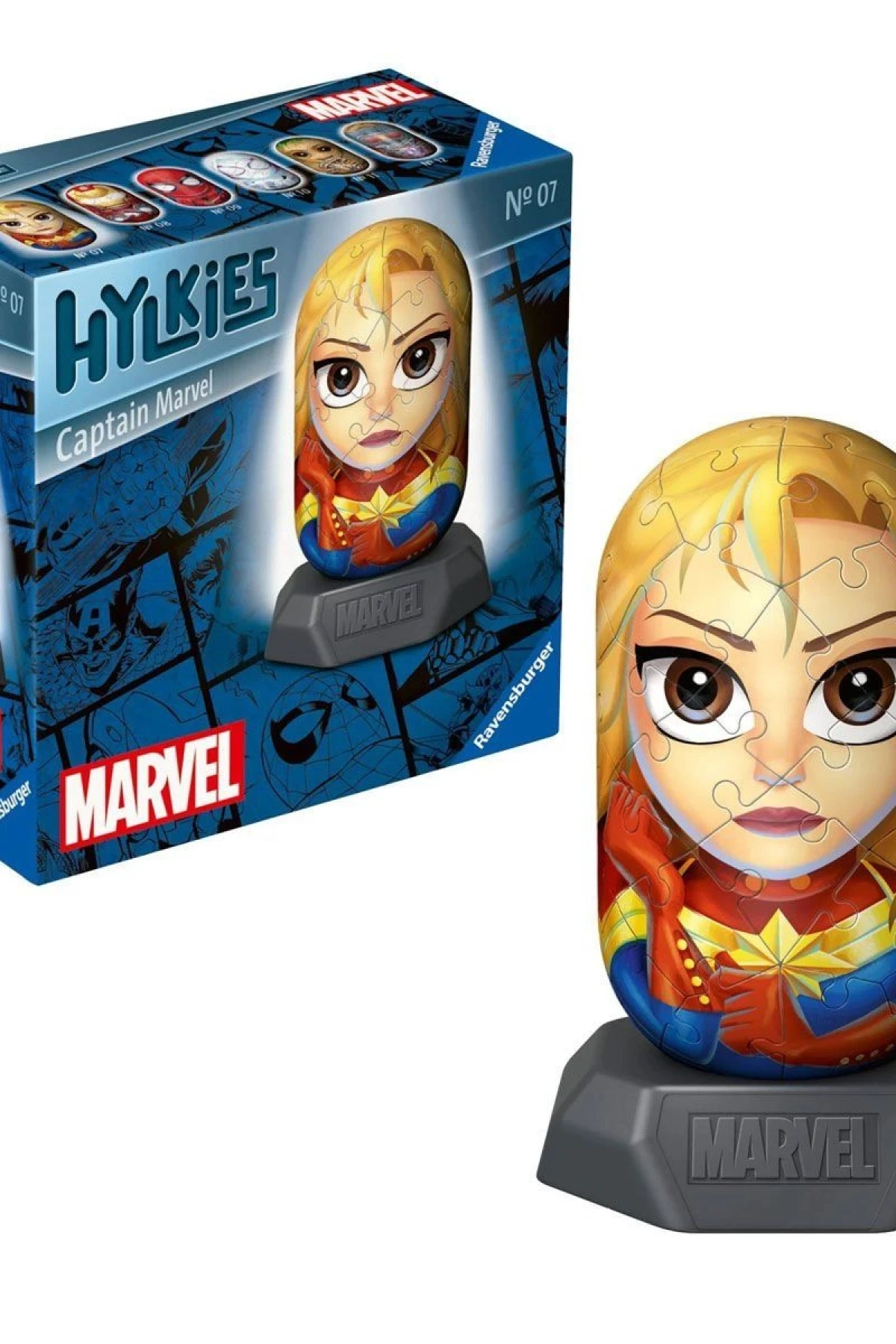 011569 Hylkies Marvel - Captain Marvel 54 parça Puzzle - No:07 - Ravensburger