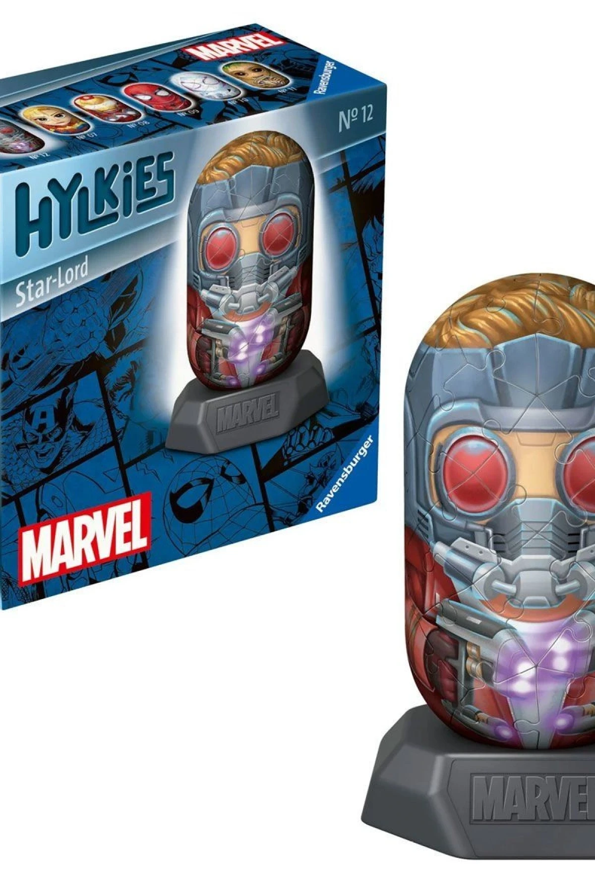 011613 Hylkies Marvel - Star-Lord 54 parça Puzzle - No:12 - Ravensburger