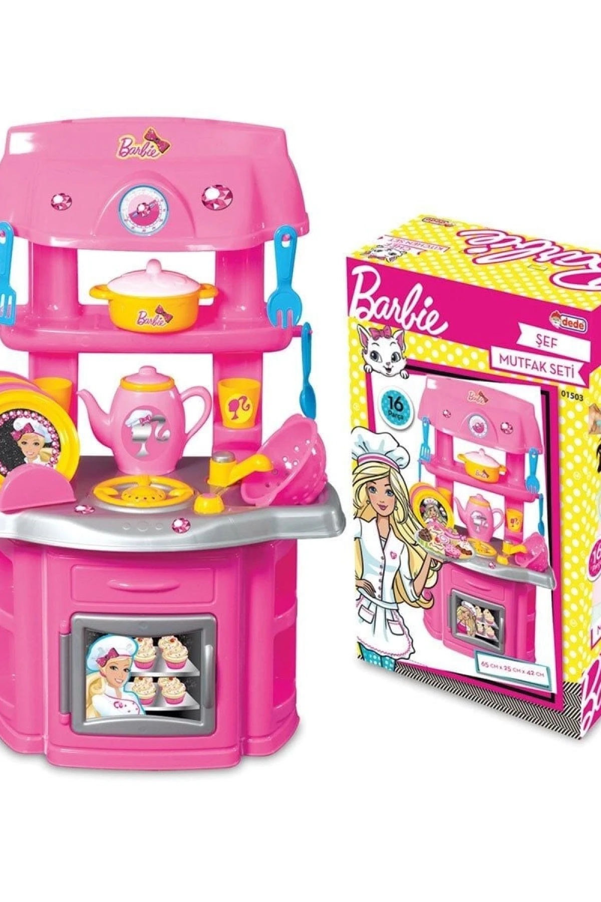 01503 BARBİE ŞEF MUTFAK SET