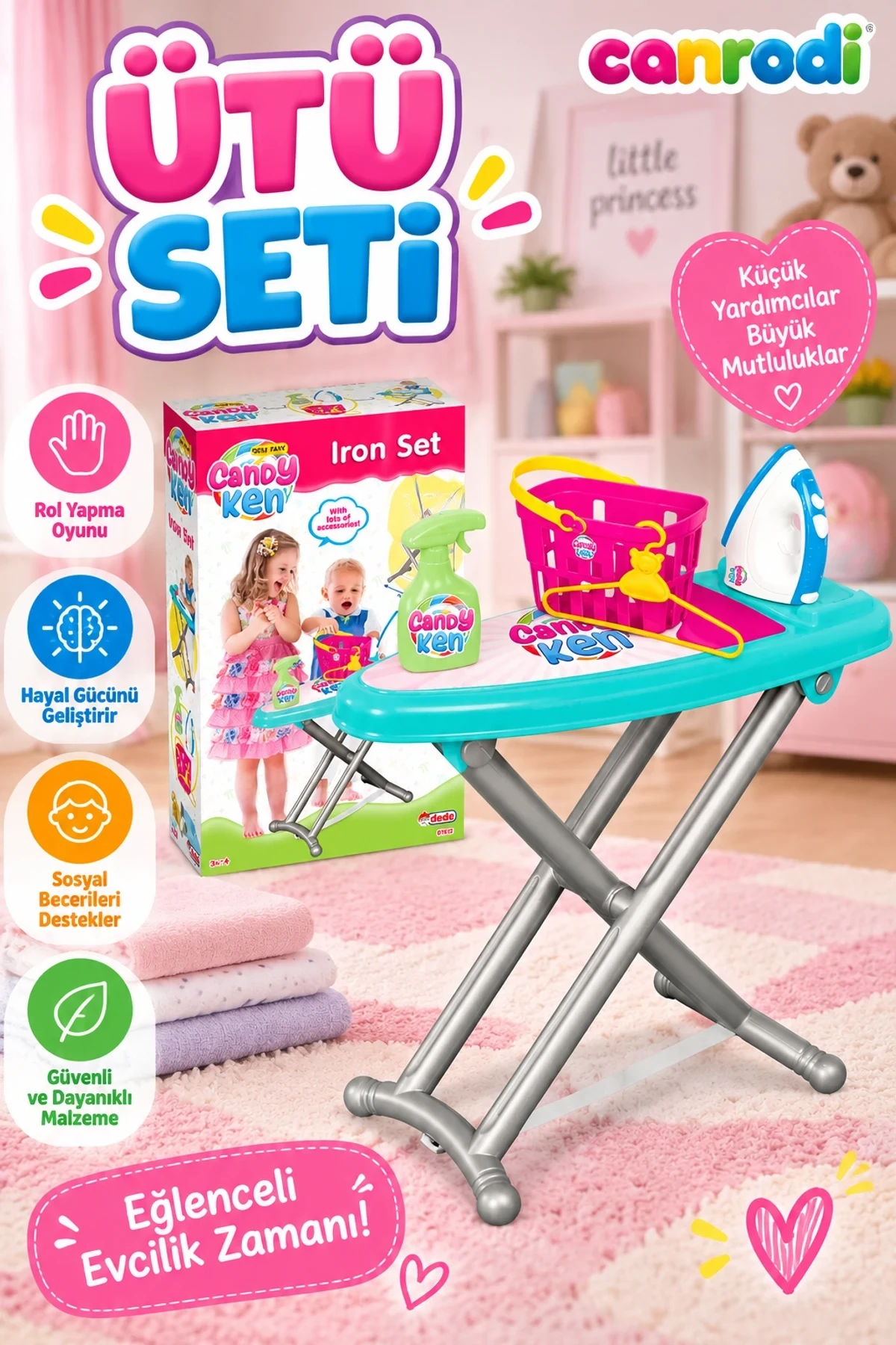 01512 CANDY ÜTÜ SET